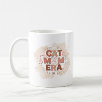 Tasse tendance de l'ère de la maman de chat
