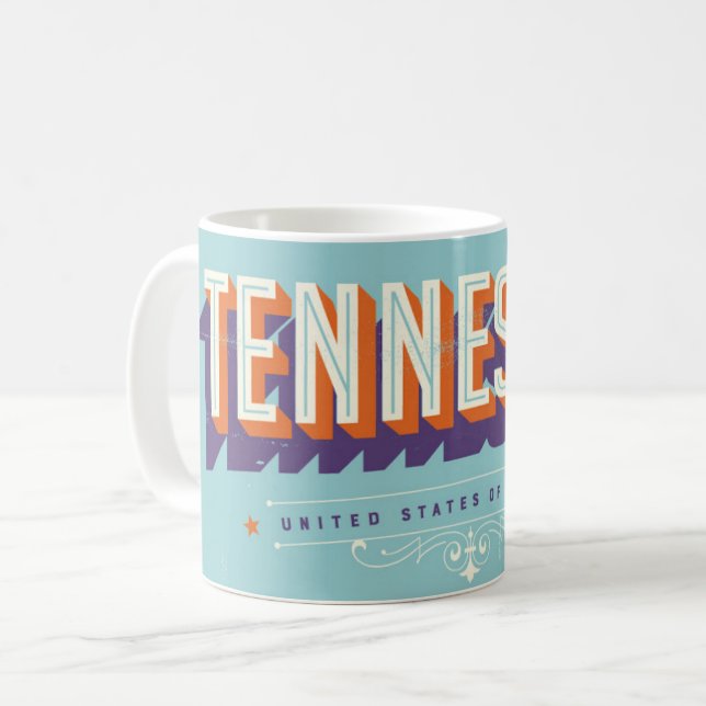 Tasse Tennessee États-Unis (Devant gauche)