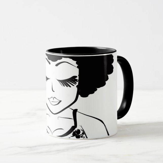 Tasse Têtes Inclinées (Devant droit)