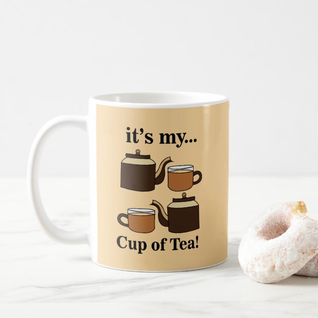 Tasse Théière  (Avec donut)