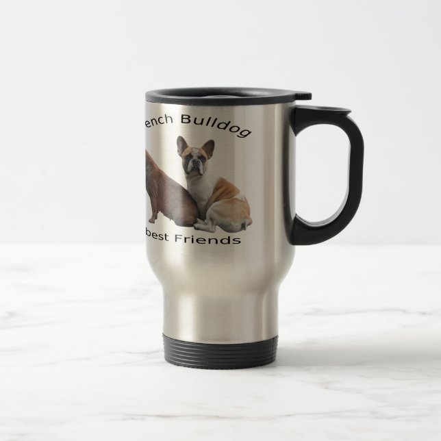 Tasse thermique Bouledogue français (Droit)