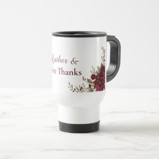 Tasse Thermique Fleurs de Bourgogne Rassembler et