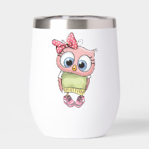 Tasse thermique pour vin Owl