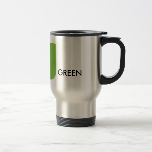 Tasse thermique VERTE VIVANTE (Droit)