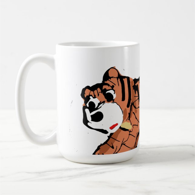 Tasse Tigre Mignon à Hurler (Gauche)
