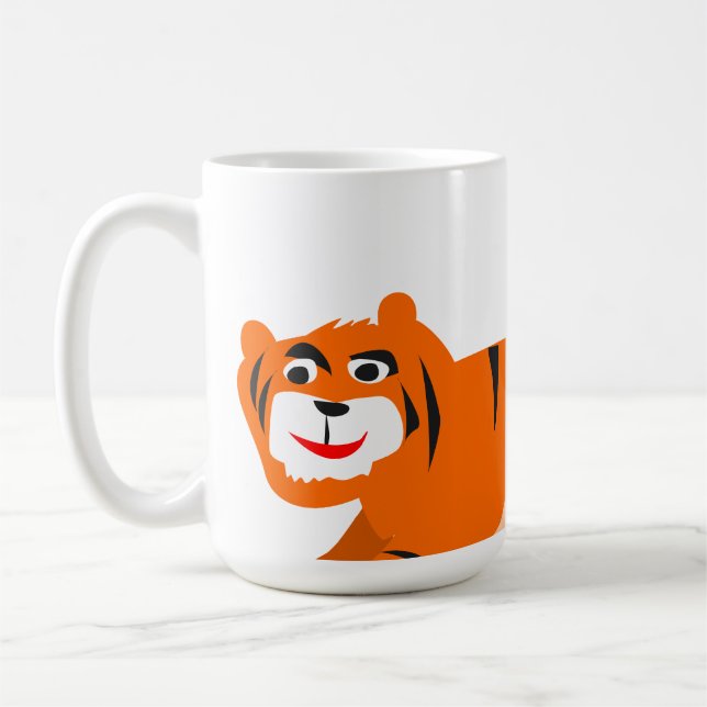 Tasse Tigre Mignon à Hurler (Gauche)
