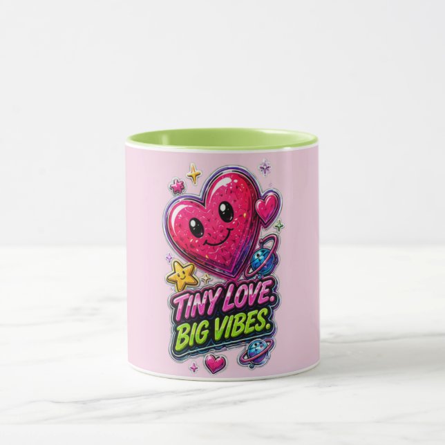 Tasse Tiny Love Big Vibes 💖✨ (Centre)
