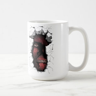 Tasse Titan Wall Breaker Conception d'anime géan