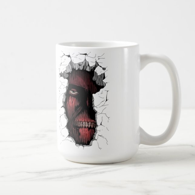 Tasse Titan Wall Breaker | Conception d'anime géan (Droite)