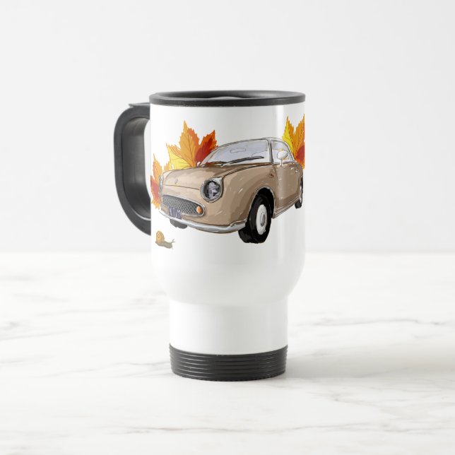 Tasse Topaz Mist Figaro - gobelet de voyage (Devant gauche)