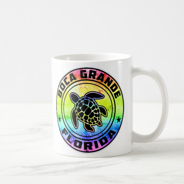 Tasse Tortue Marine de Boca Grande (Droite)