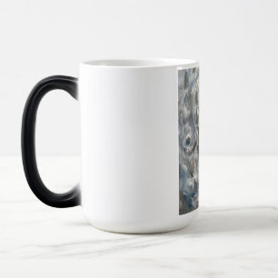 Tasse Totem de Panthère Blanche – Animal d'Art Fin