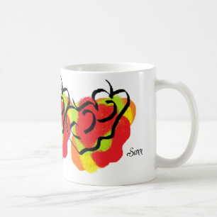 tasse ; touche de pomme