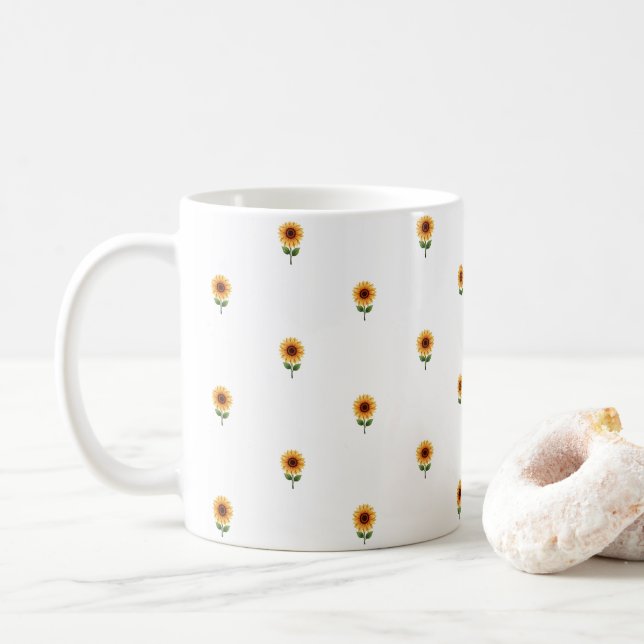 Tasse Tournesol  (Avec donut)