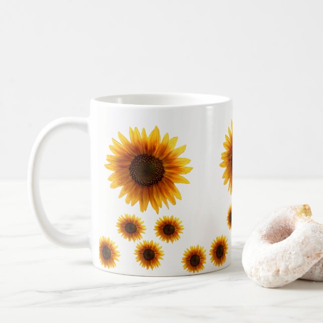 tasse tournesol (Avec donut)