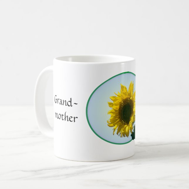 Tasse - Tournesol pour les mères (Devant gauche)