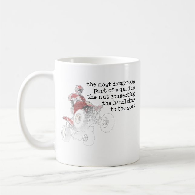 Tasse Tout-Terrain Quad Écrou Dangereux (Gauche)