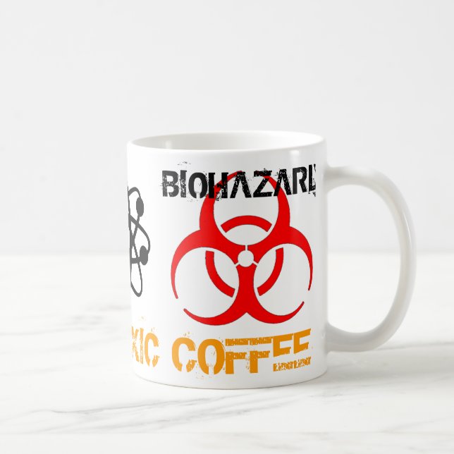 Tasse toxique de Biohazard de café (Droite)