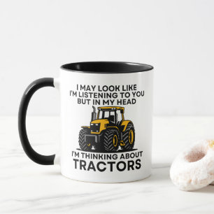 Tasse Tracteur Drôle Cadeau Agriculteur Amateur de