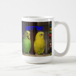 Tasse TRANQUILLE de PERRUCHE de TEMPS