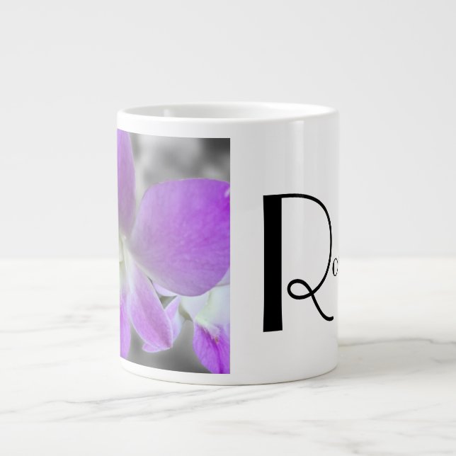 Tasse Très grande boîte de café photo personnalisée (Devant)