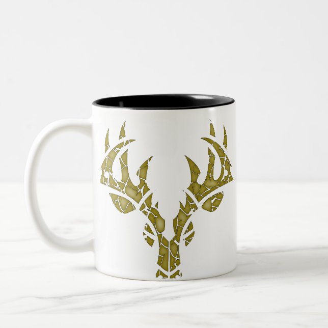 Tasse tribale de camo de craquement de cerfs (Gauche)