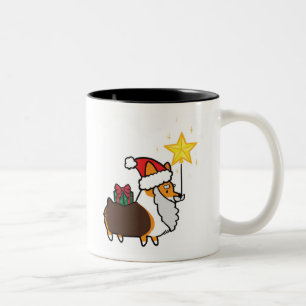 Tasse tricolore rouge   CorgiThings de corgi de