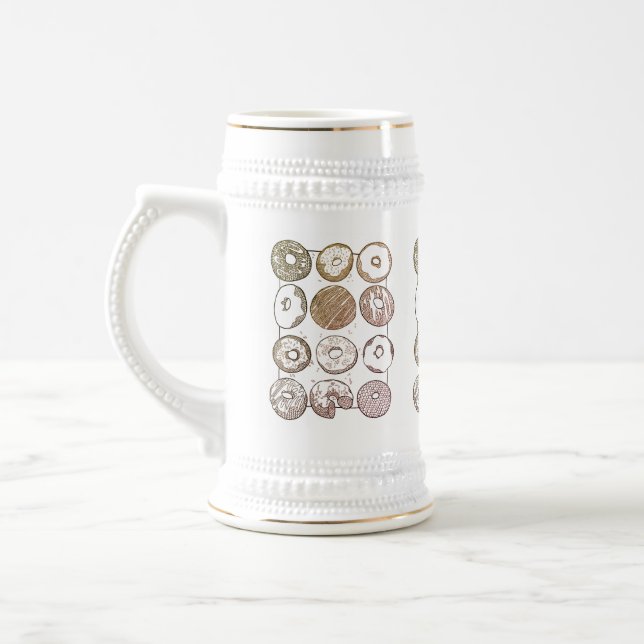 TASSE TRICOTÉE DOUZAINE DE DONUTS Stein (Gauche)