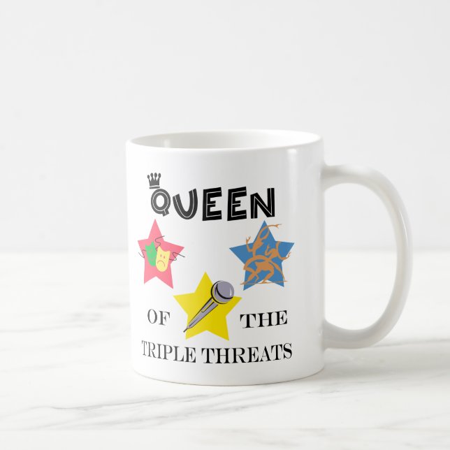 Tasse triple de la Reine de menace (Droite)