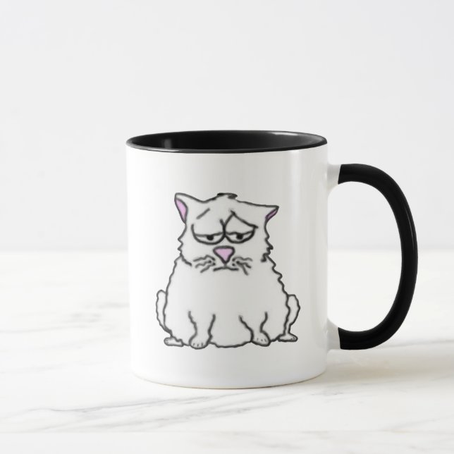 Tasse triste de chat (Droite)