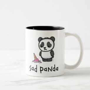 Tasse triste de panda