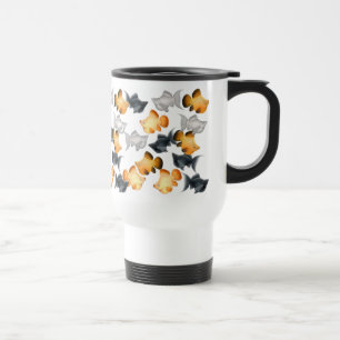 Tasse tropicale de poissons d'aquariums populaires