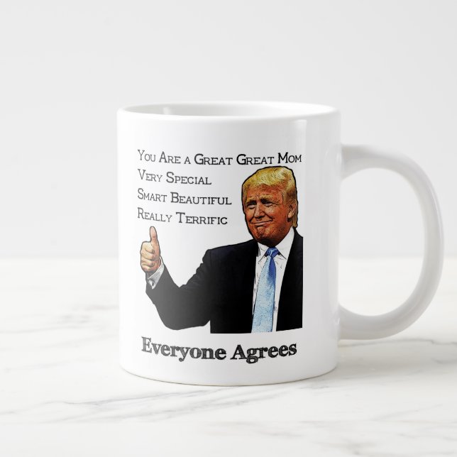 Tasse Trump Approuve La Grande Maman (Droite)