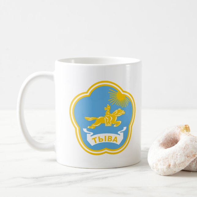 Tasse Tuvan Crest et Instruments (Avec donut)