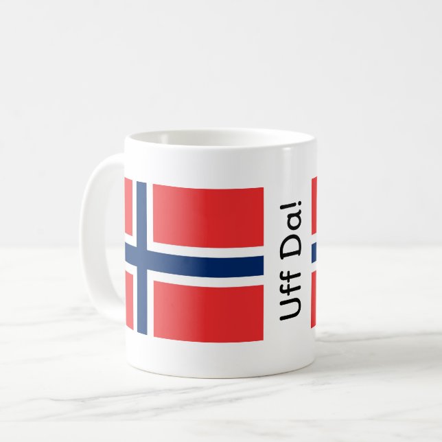 Tasse Uff Da Norvégienne (Devant gauche)