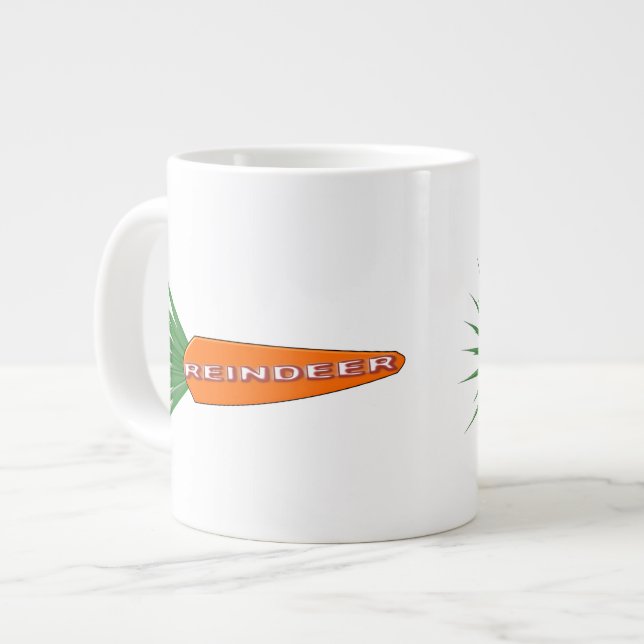 Tasse Un Carotte pour les Renne de Noël (Devant gauche)