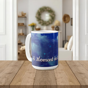 Tasse Un Moment dans les Étoiles Matin Céleste