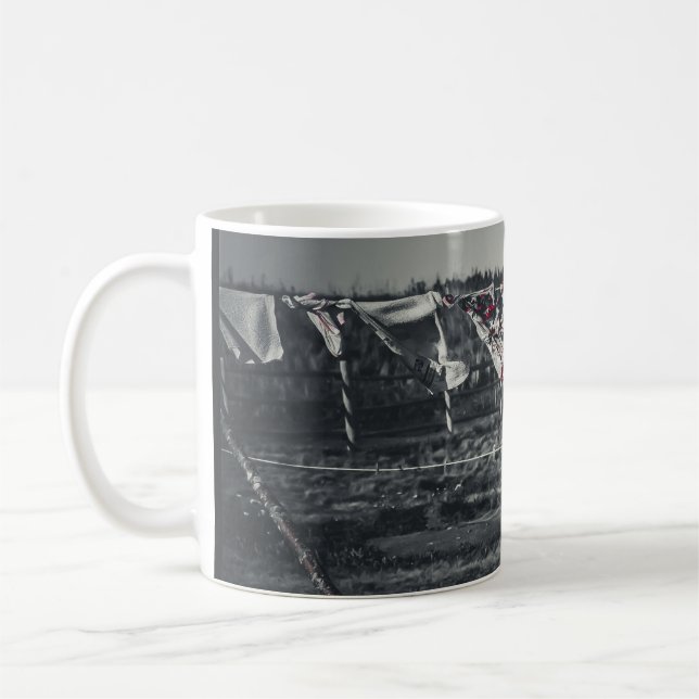 Tasse Une bonne journée pour la lessive  (Gauche)