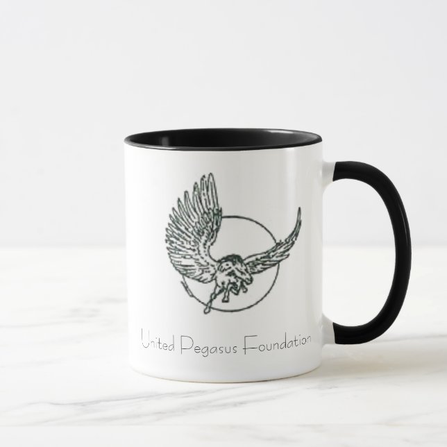 Tasse unie de logo de base de Pegasus (Droite)