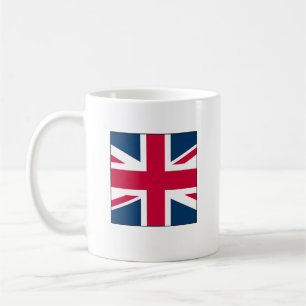 Tasse Union Jack petit design carré
