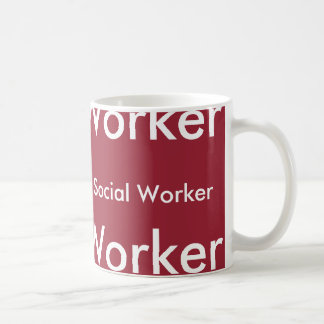 Tasse unisexe d'assistant social