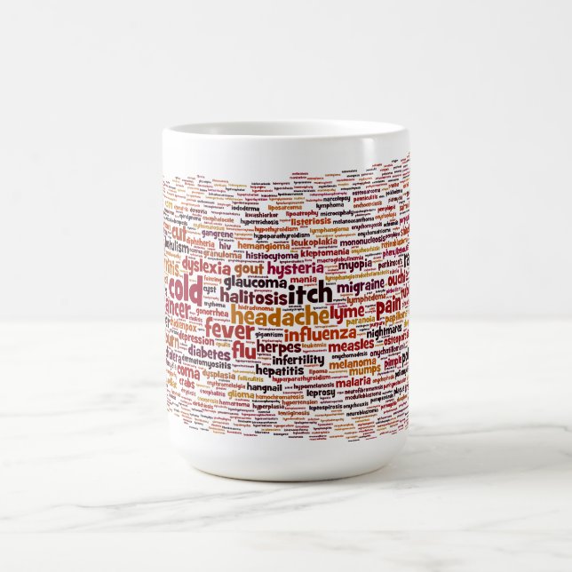 Tasse uniterme de diagnostic médical (Centre)