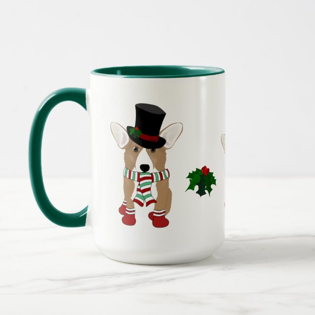 Tasse Vacances Corgi (Gauche)
