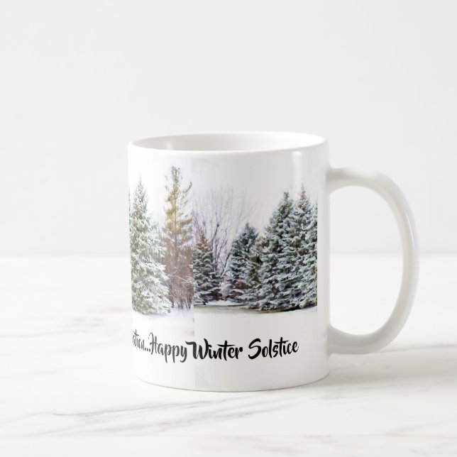 Tasse Vacances d'Hiver / Joyeux Solstice (Droite)