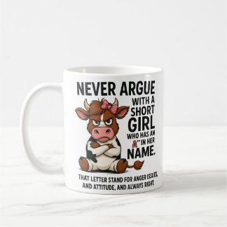Tasse Vache Colérique Drôle – Ne Jamais Se Dispute