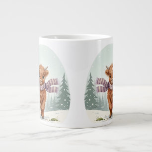 Tasse Vache des Highlands, Art Animal Mignon, Cade