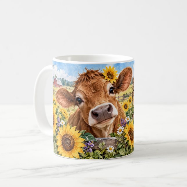 Tasse Vache Tu Es Mon Soleil (Devant gauche)