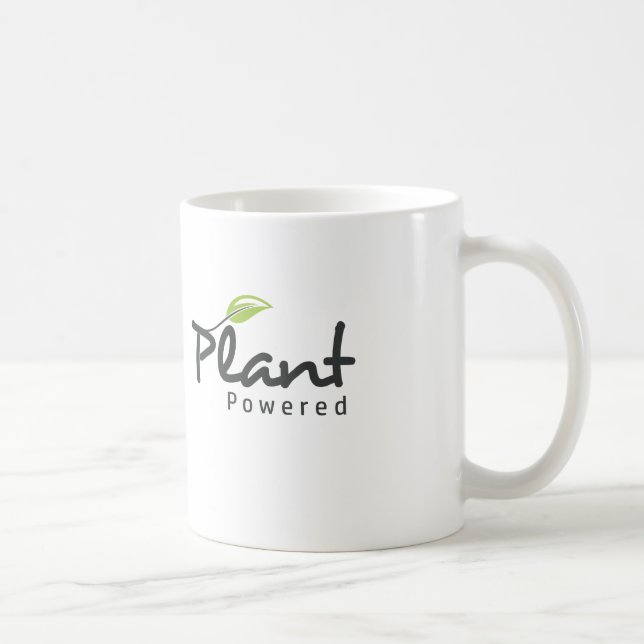 Tasse végétalienne actionnée "par plante" (Droite)