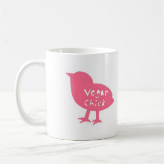 Tasse végétalienne de poussin