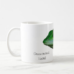 tasse Vert-crêtée de lézard